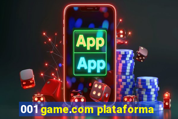 001 game.com plataforma